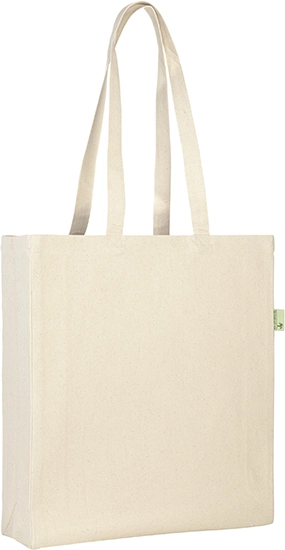 Dymchurch Recycled 10oz (340gsm) Cotton Shopper Tote